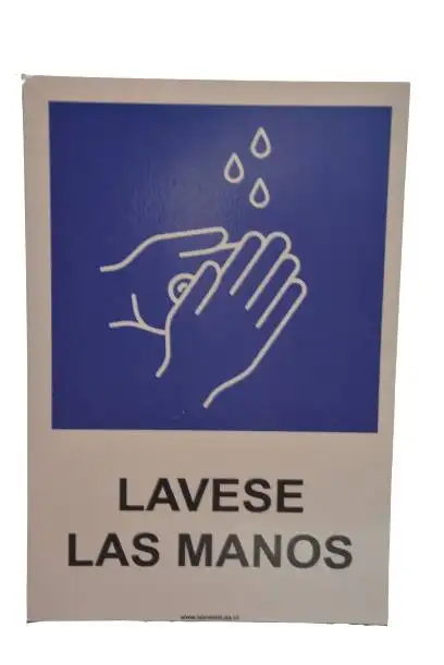 Señaletica Lavado Manos Sintra 20 X 30 CM