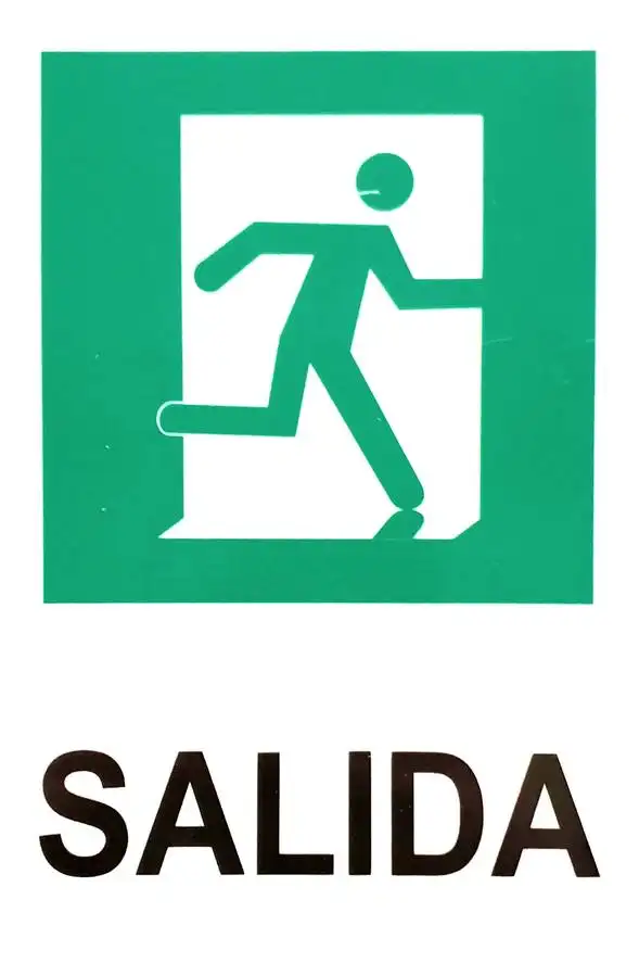 Señaletica Salida Sintra 13×20 CM